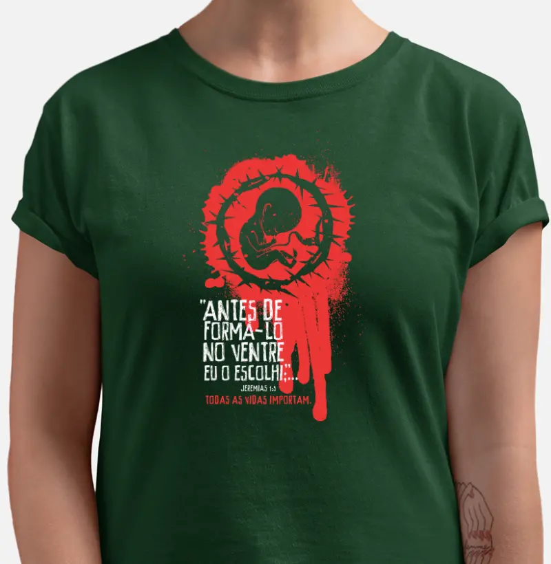 Camiseta - Antes de forma-lo Eu o escolhi