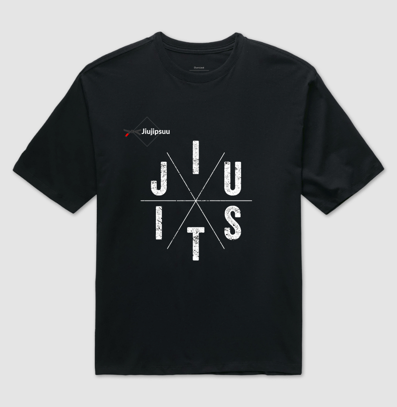 Camisa Estampas Jiu Jitsu 