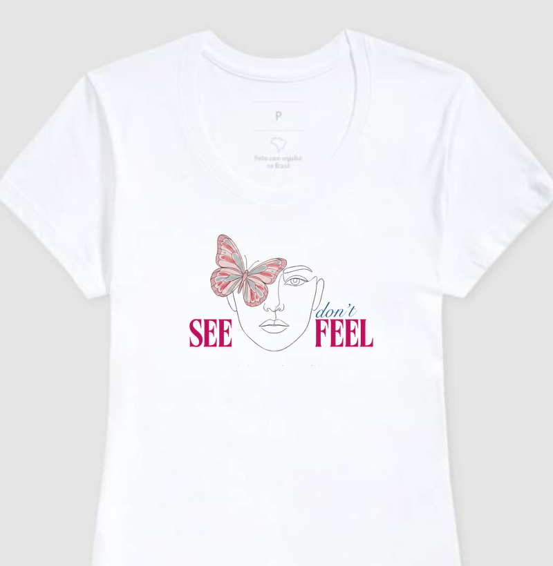 Camiseta KOKO KITU Butterfly See, Don’t Feel