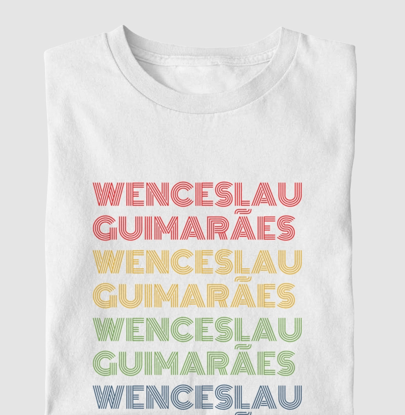 Wenceslau Guimarães Letreiro Retrô