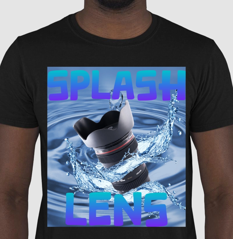 CAMISETA PHOTOGRAPHY SPLASH LENS