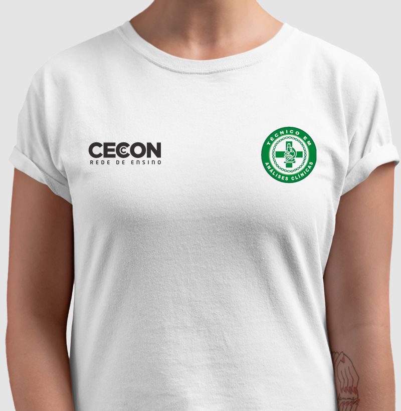Camisa técnico em analises clinocas