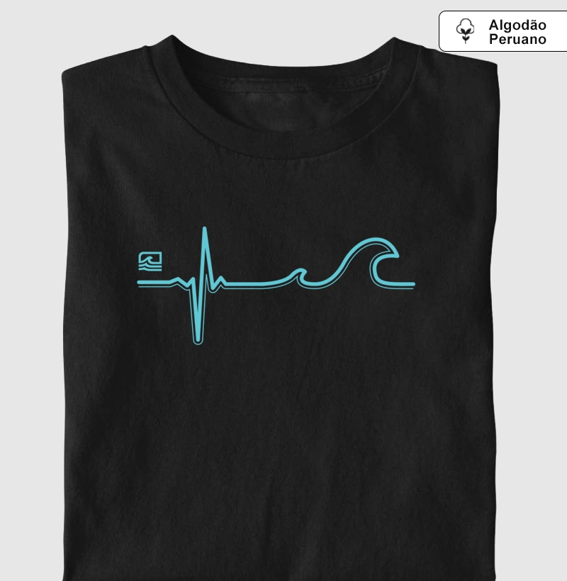 "No Ritmo das Ondas" (Algodão Peruano)
