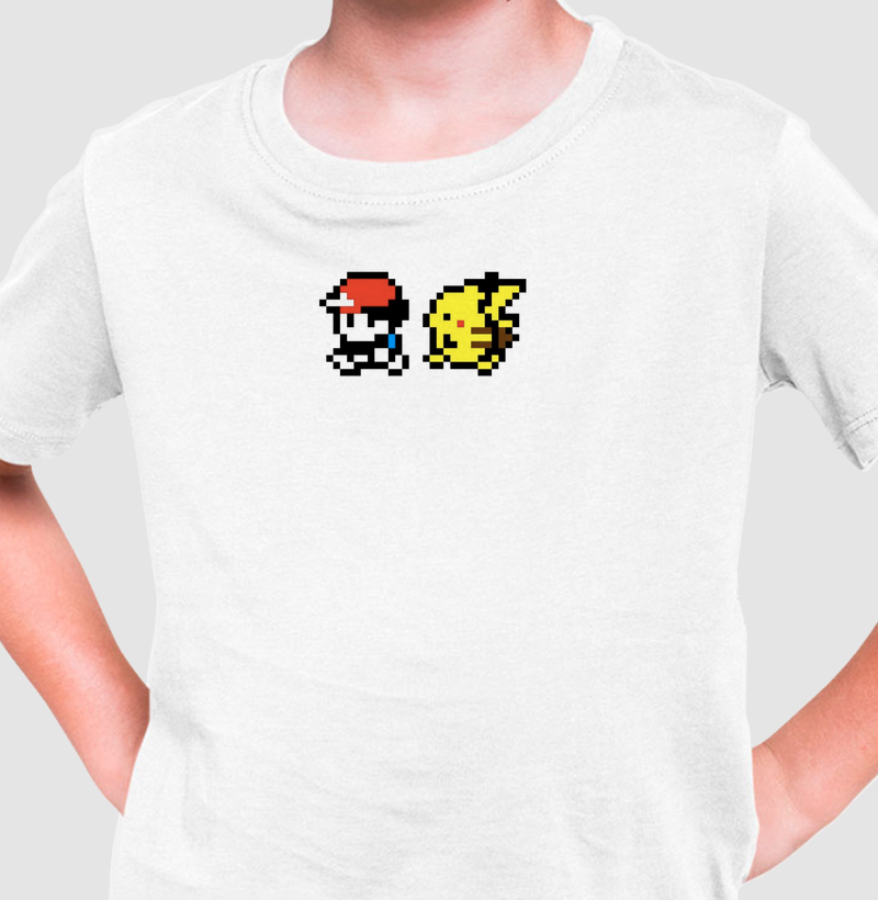 ash & pikachu 8-bits