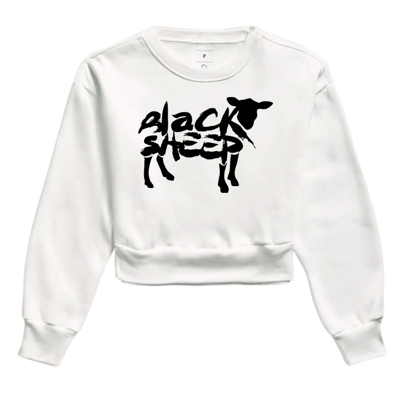 Cropped Moletom Country Black Sheep Magnata556