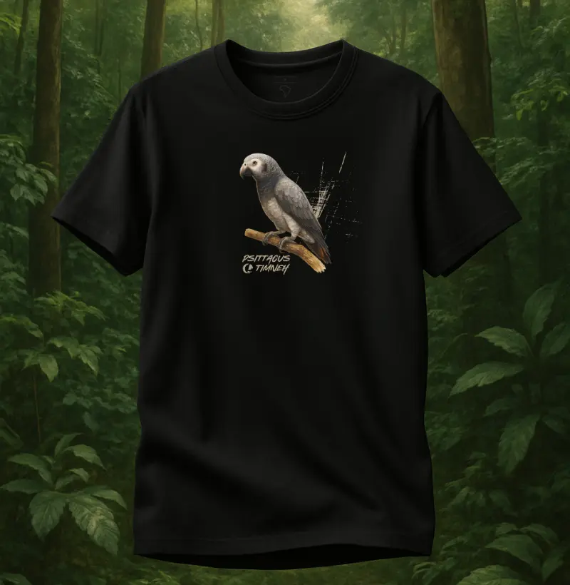 Camiseta Papagaio Timneh