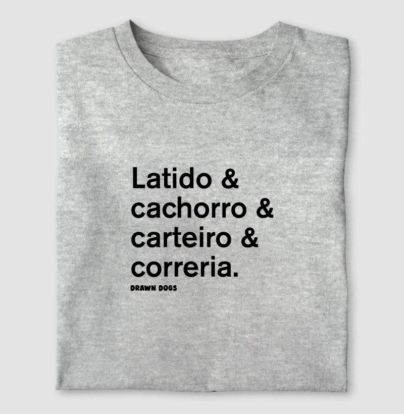 Latido & cachorro & carteiro & correria