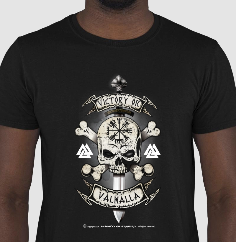 Camisa Valhalla Preta Masculina