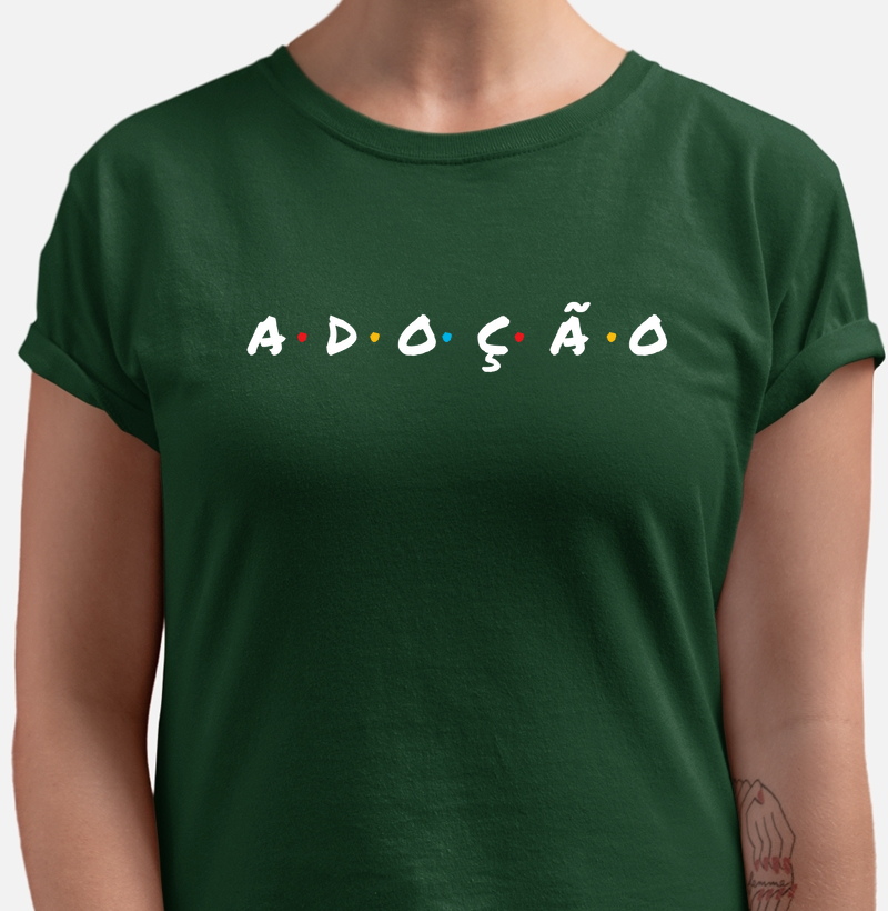 Camiseta A.D.O.Ç.Ã.O | verde