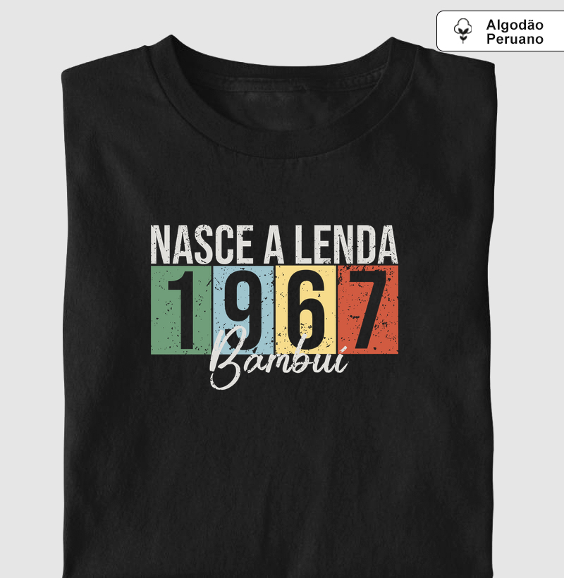 Nasce a Lenda. 1967 Bambuí | Para personalizar 👉ANTES DA COMPRA👈 chame no WhatsApp
