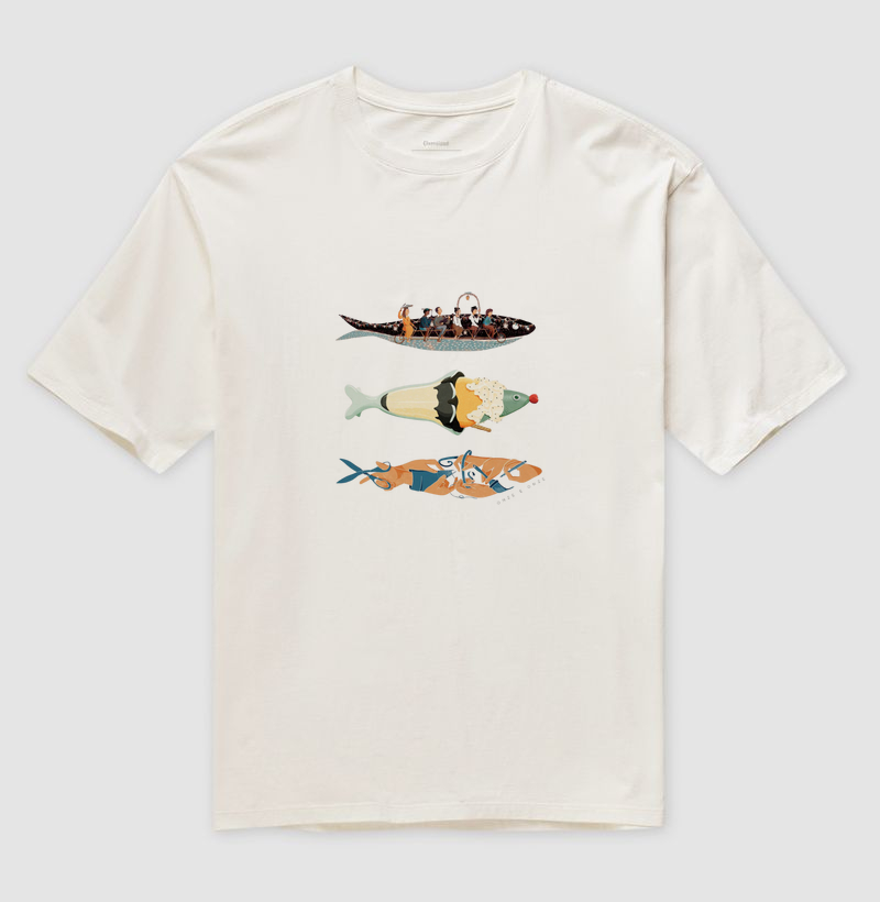 Trio de Sardinhas Divertidas