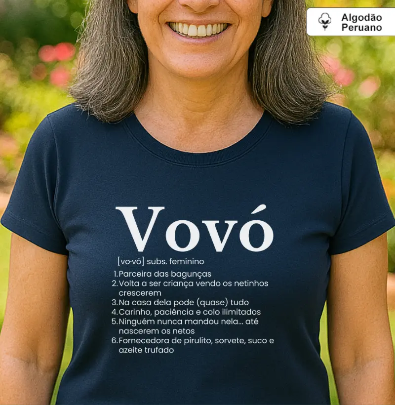 Vovó definição (algodão peruano)