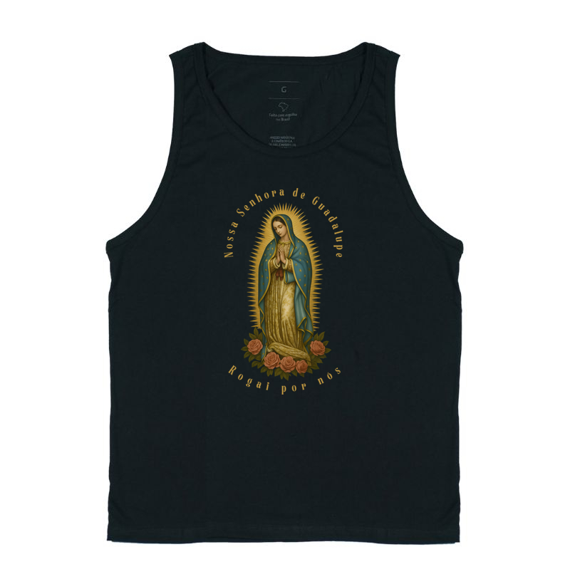 Camiseta - Nossa Senhora de Guadalupe - Rogai por nós
