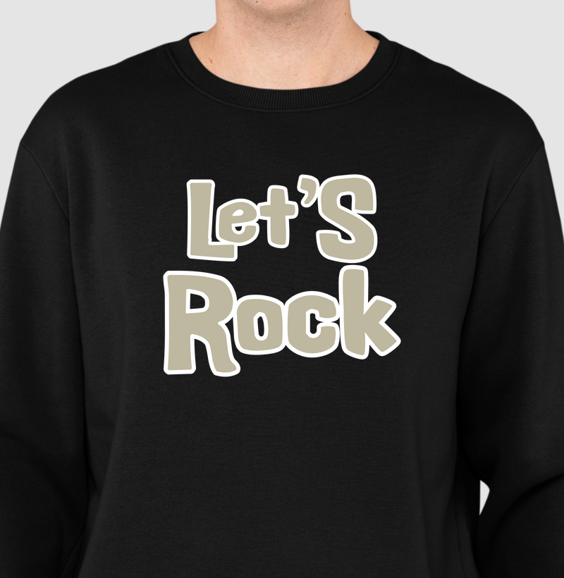 Let’s Rock: Moletom Slim - Vibração e Estilo para os Amantes do Rock
