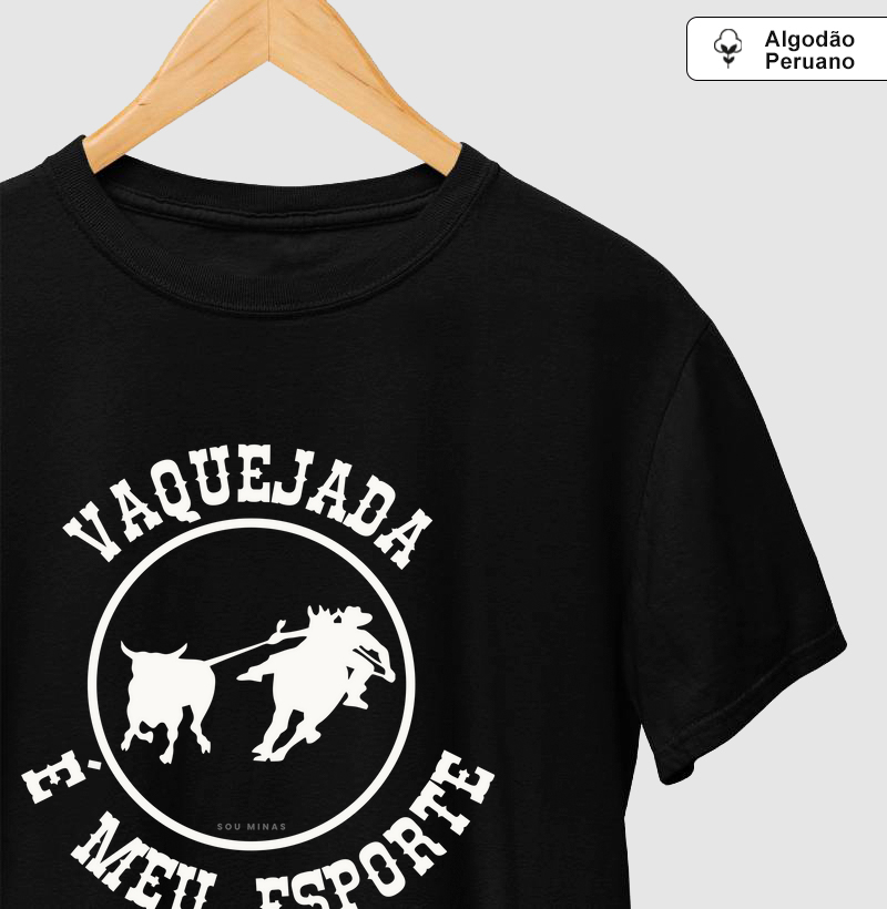 Camisa Vaquejada personalizada - Algodão PIMA Peruano - Qualidade Reserva Ink