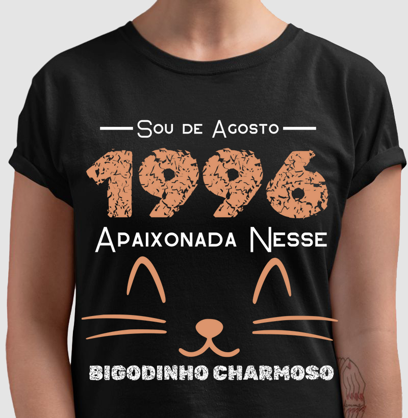 camisa feminina - bigodinho de gato