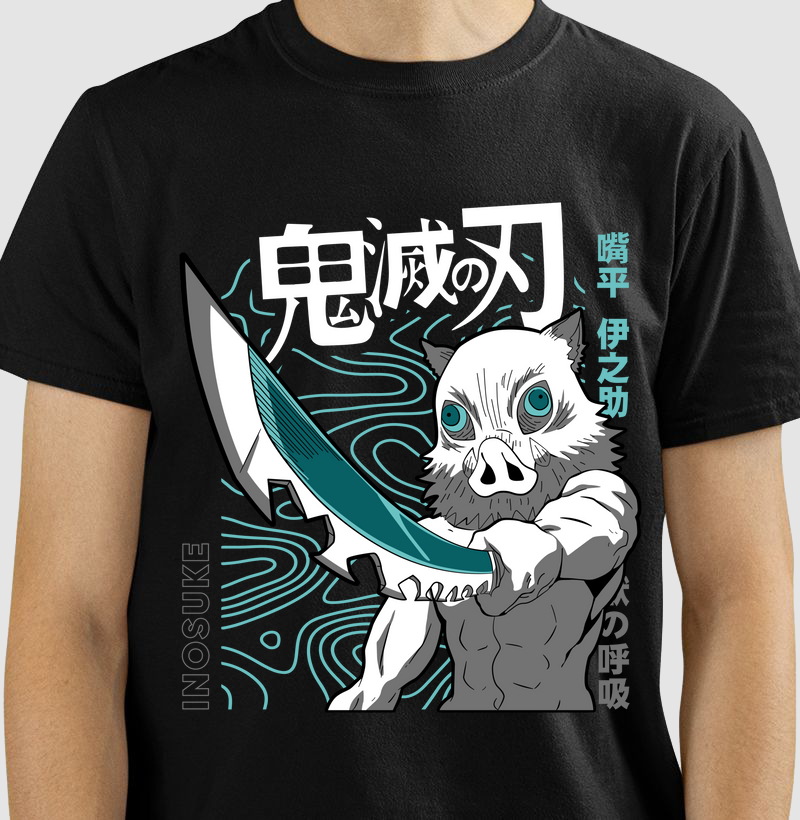 Camiseta Inosuke - Demon Slayer