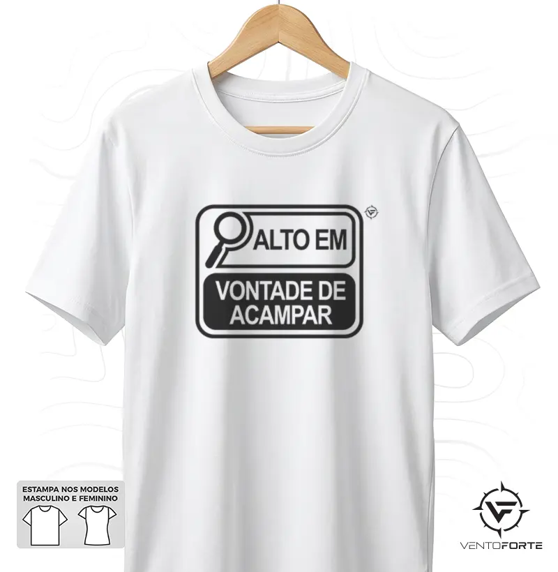 Alto em Vontade de Acampar