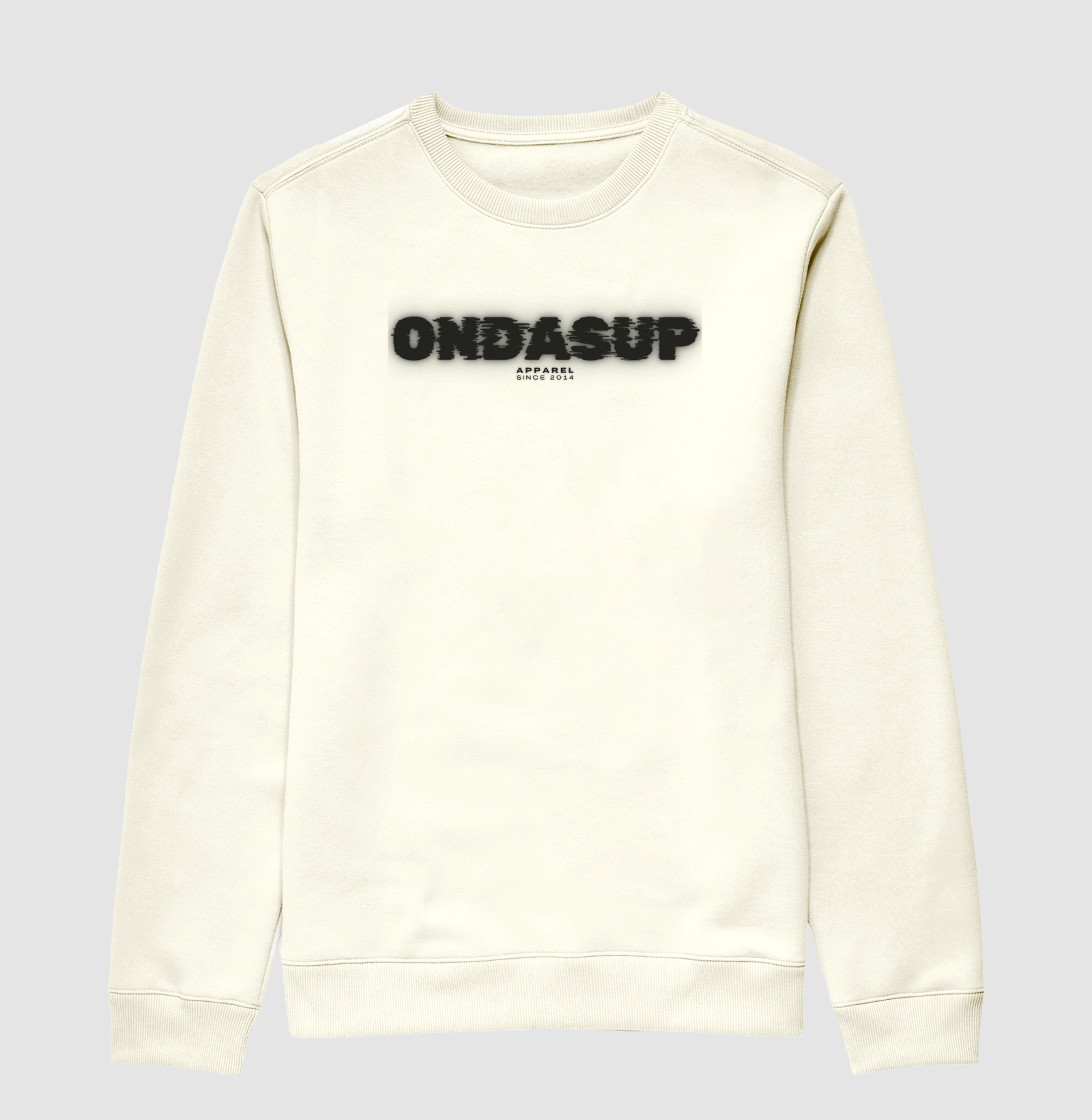 Camiseta OndaSup – Linha Glitch Monochrome | Algodão Peruano