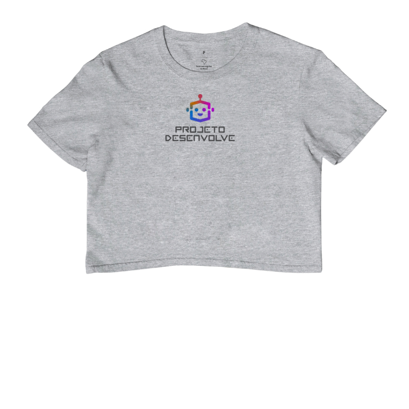 Camiseta cropped - PD