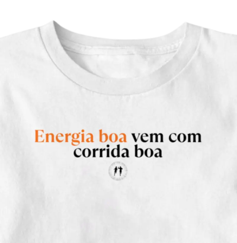 Energia boa vem com corrida boa