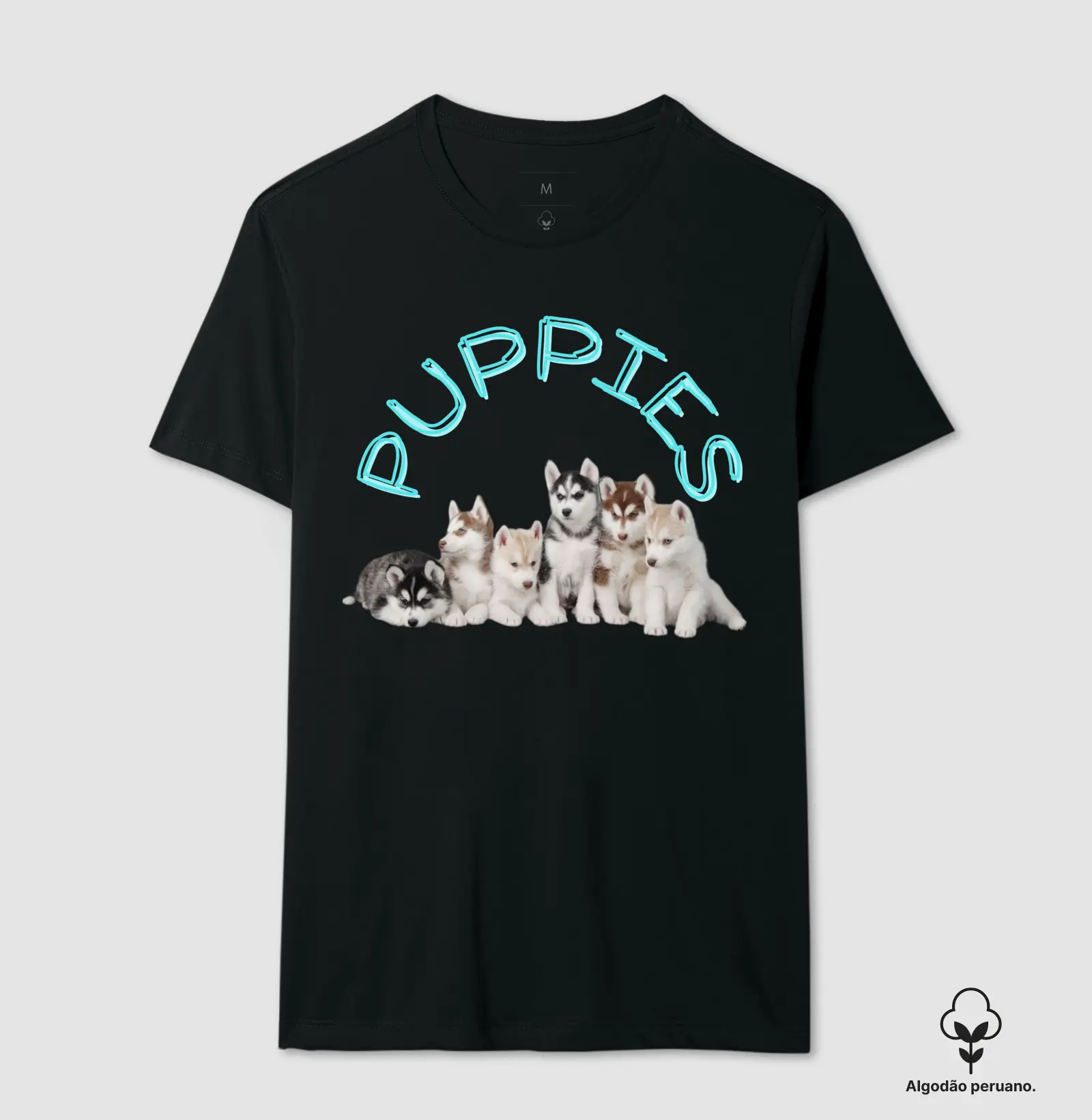 Husky puppies black