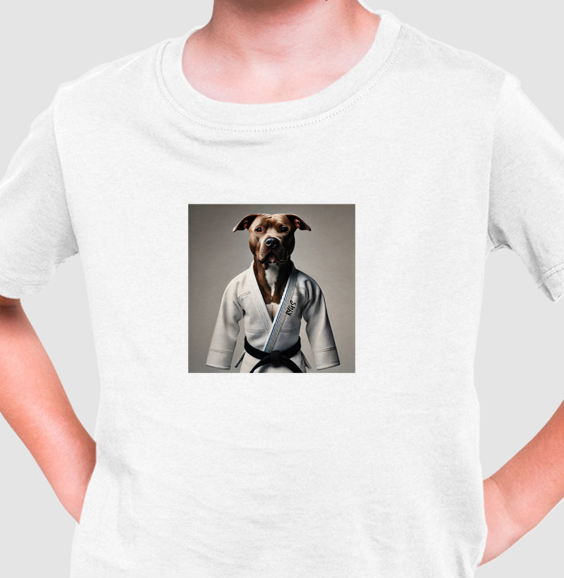 Pitbull Dog Cachorro Jiu Jitsu