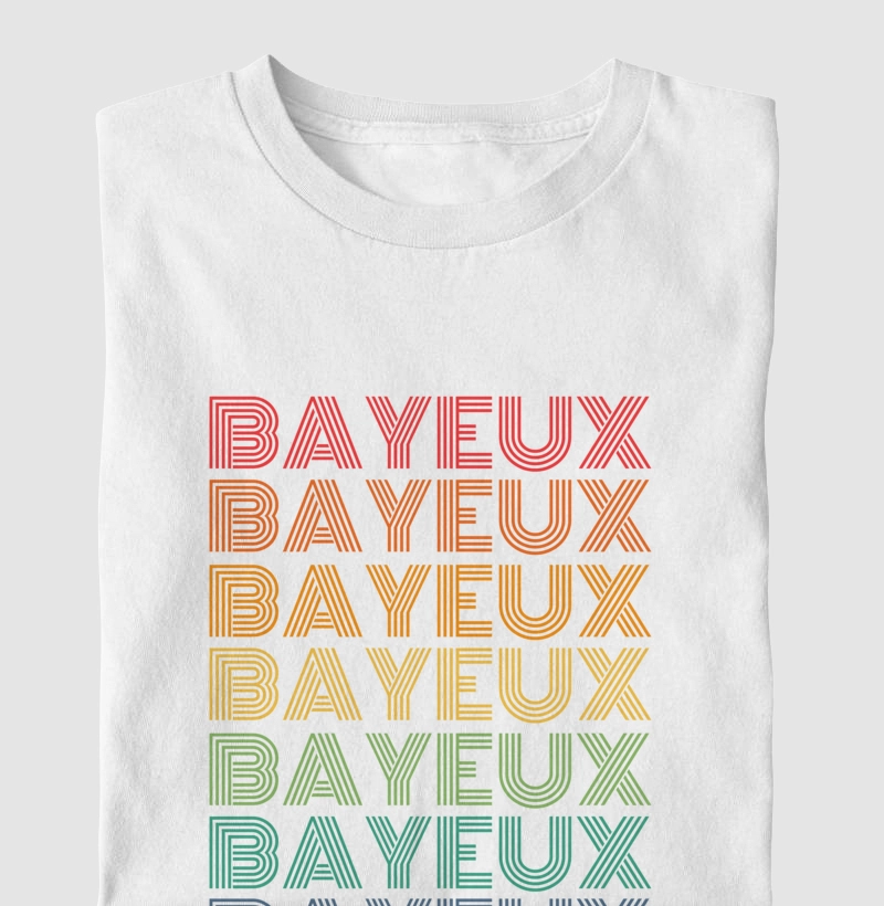 Bayeux Letreiro Retrô
