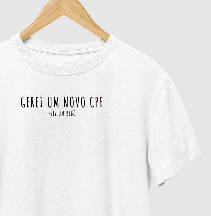 Gerei Um Novo CPF - Fiz Um Bebê