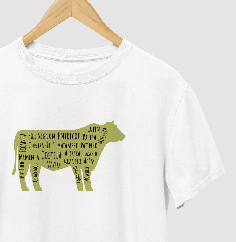 Camiseta Cortes de Carne