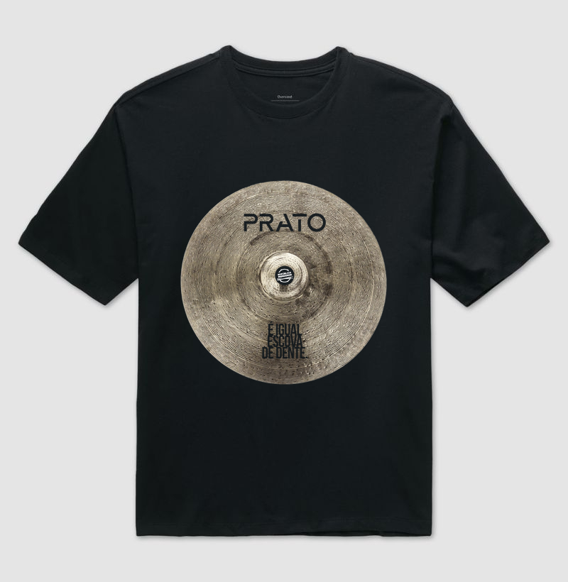 Prato é igual escova de dente