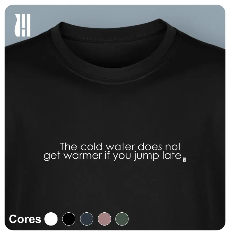 The Cold water doest not get warmer