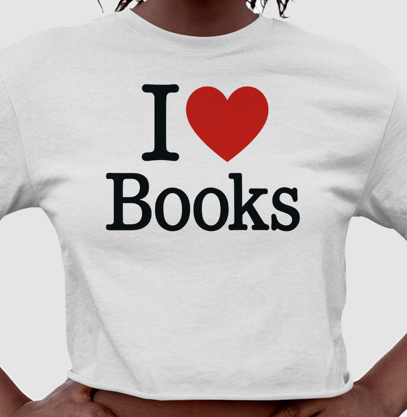 Cropped | I love books