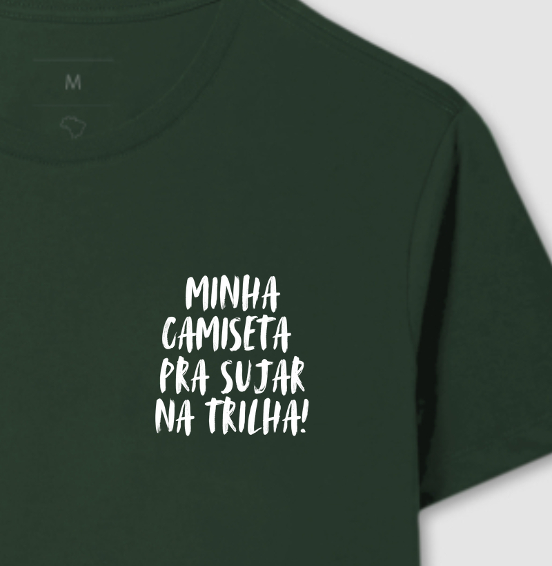 Pra sujar na trilha - minimalista