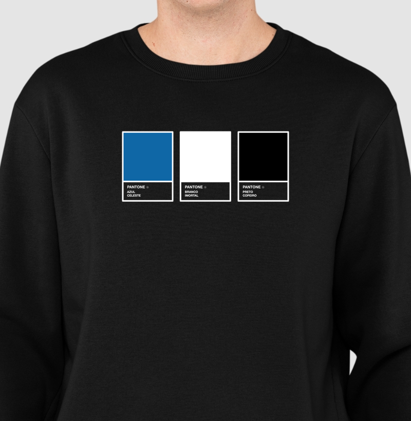 Moletom Pantone Tricolor