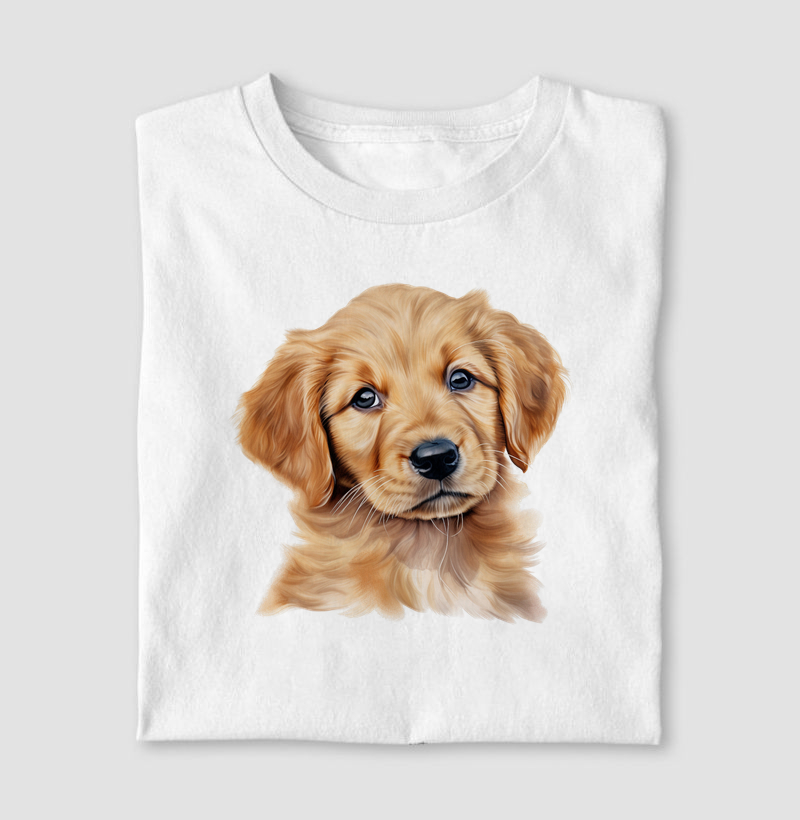 Camiseta Golden Aquarela