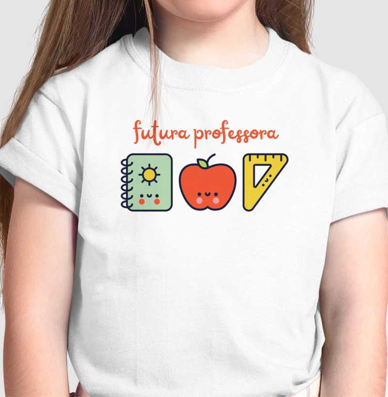 Camiseta Infantil 'Futura Professora'