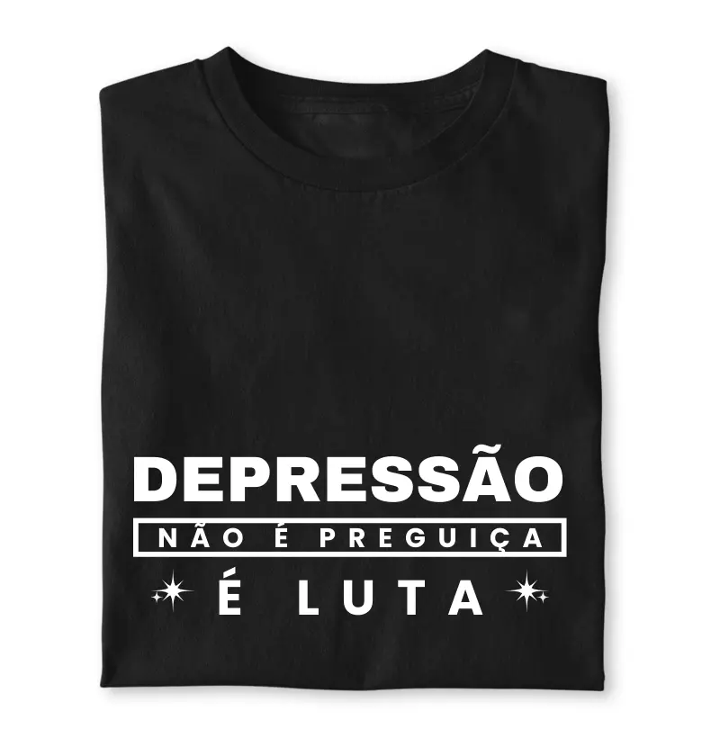 DEPRESSÃO NÃO É PREGUIÇA