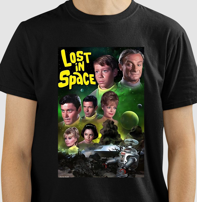 Camiseta Perdidos No Espaço