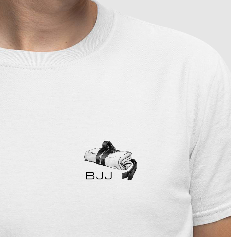 Camiseta BJJ kimono minimal