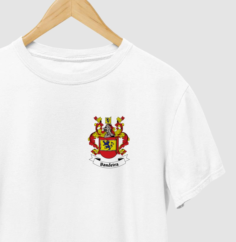 Brasão Família Bandeira no Peito 