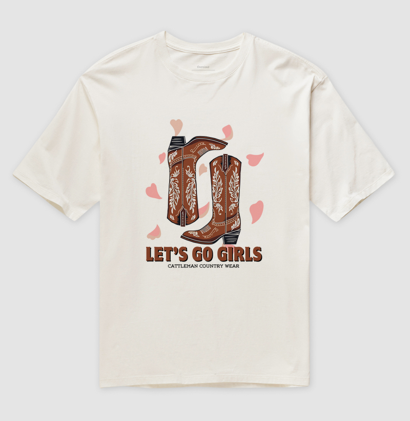 Camiseta OVERSIZED GO GILS