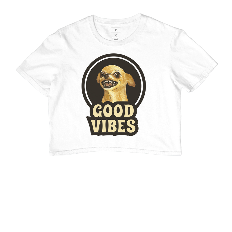 Cropped Good Vibes