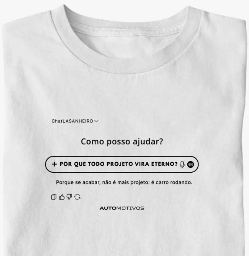 ChatLasanheiro – POR QUE TODO PROJETO VIRA ETERNO?