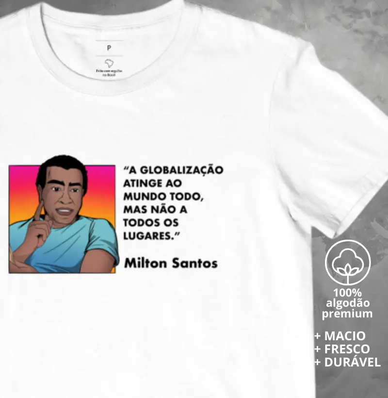 Camiseta Milton Santos