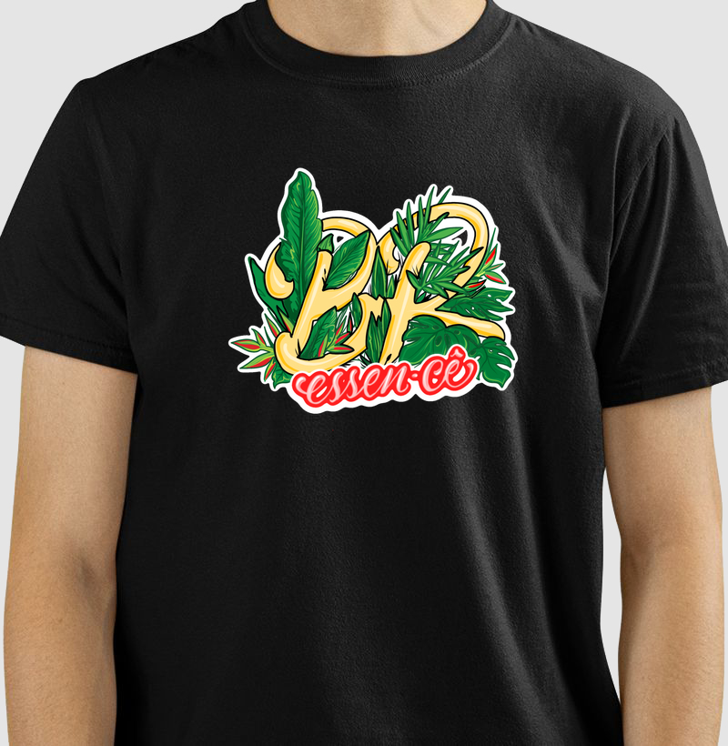 Camiseta Br essenn-cê flora 