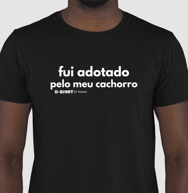 fui adotado pelo meu cachorro