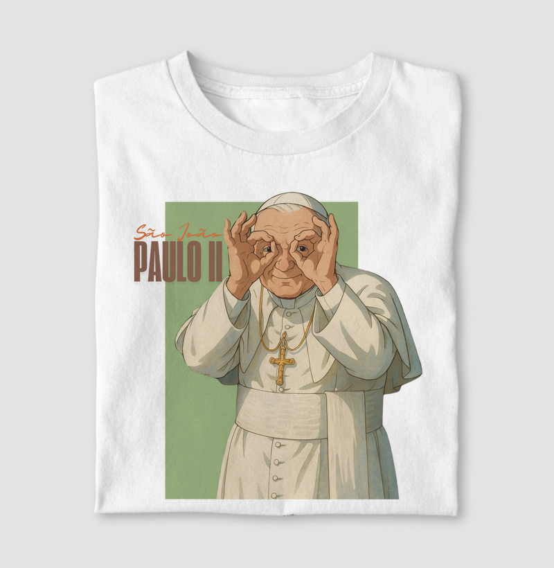 Camiseta São João Paulo II