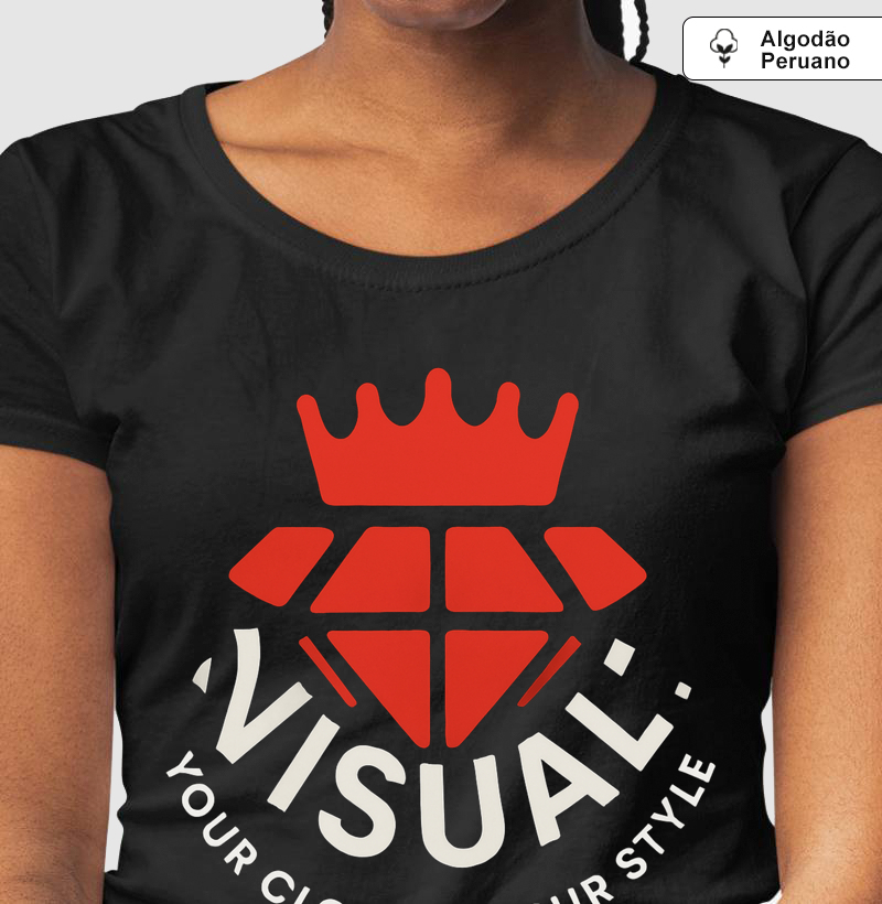 Camiseta Algodão Peruano YCYS Diamond v2 - VN