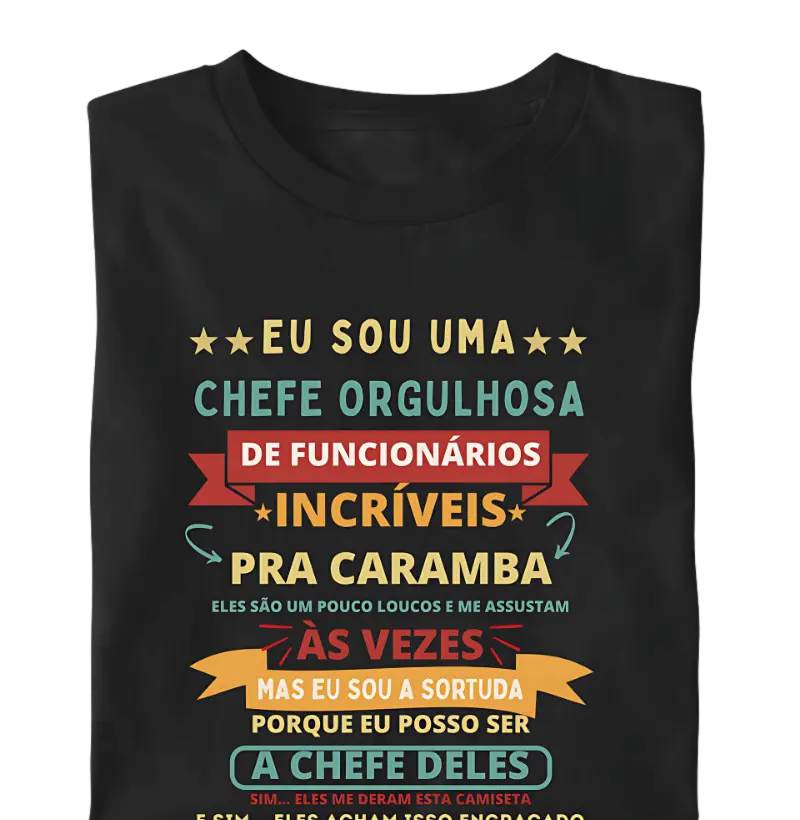 Chefe Orgulhosa de Funcionários Loucos
